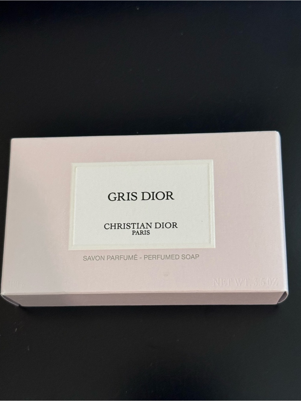 DIOR GRIS DIOR SCENTED SOAP. New In Box!  Retired Scent.